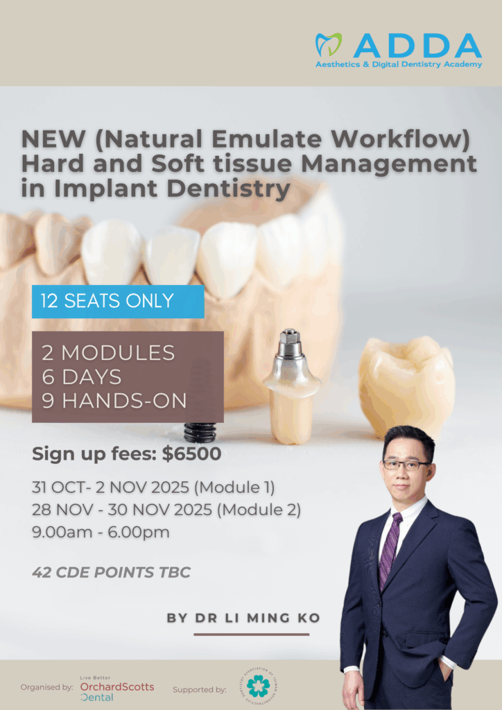 Hard and Soft Tissue Management in Implant Dentistry course